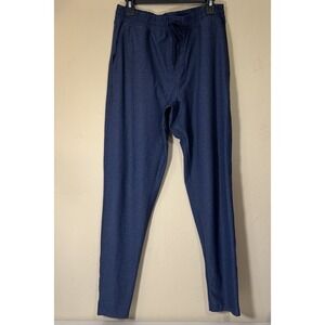 Outdoor Voices Jogger Pants Men Medium M Blue Athletic Performance Drawstring